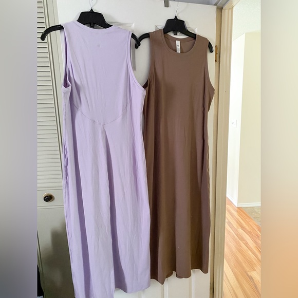 Lululemon All Aligned Ribbed Midi Dresses - Picture 1 of 3